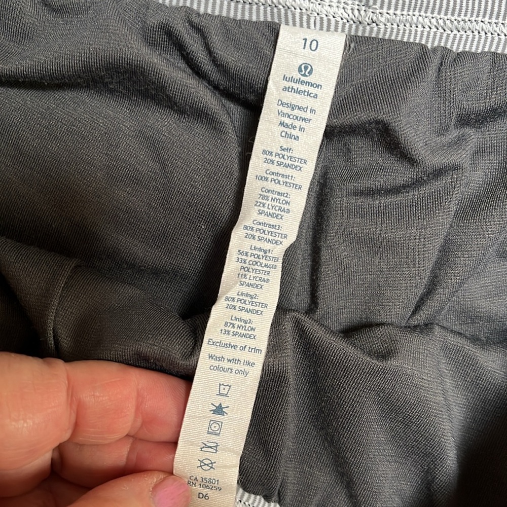 Lululemon Gray Jogger Side and Back Zip Pockets - Picture 12 of 12